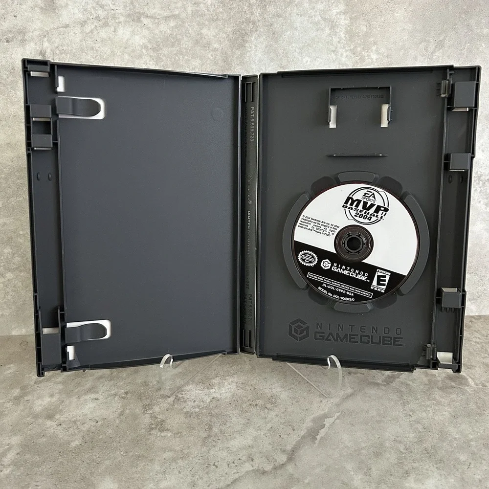 MVP Baseball 2004 (Nintendo GameCube) Case & Disc